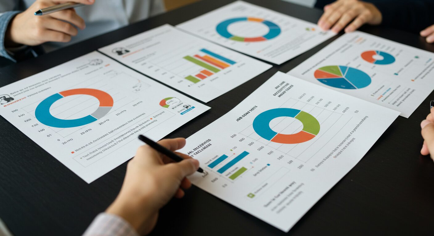 40代50代の転職成功率や転職サイトでの求人紹介数のグラフなどの画像