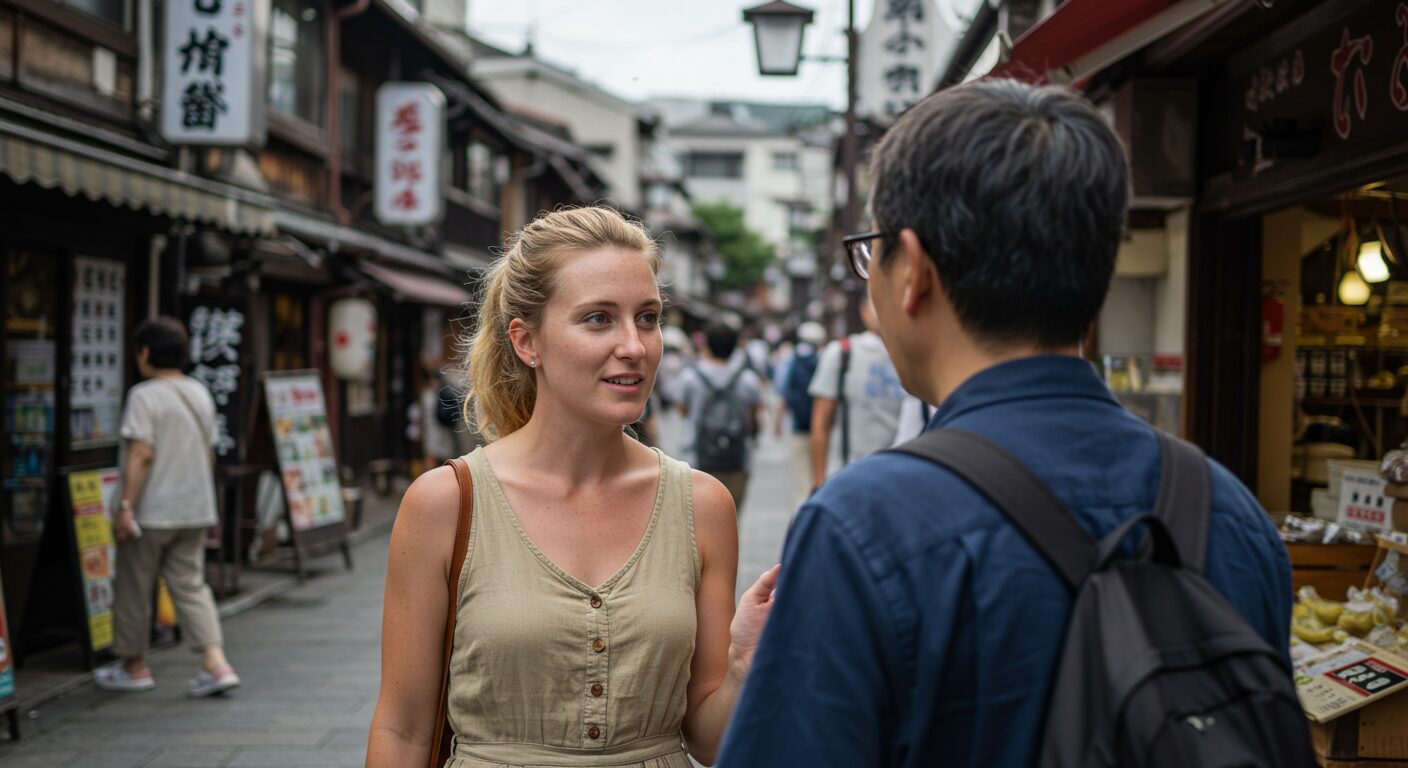 英語で話し蹴られて通じなくて困った